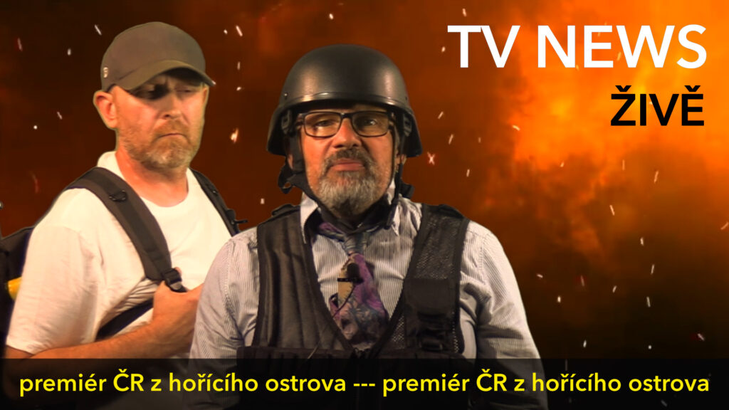 TV NEWS: Rozhovor s premiérem z hořícího ostrova | Deník TO