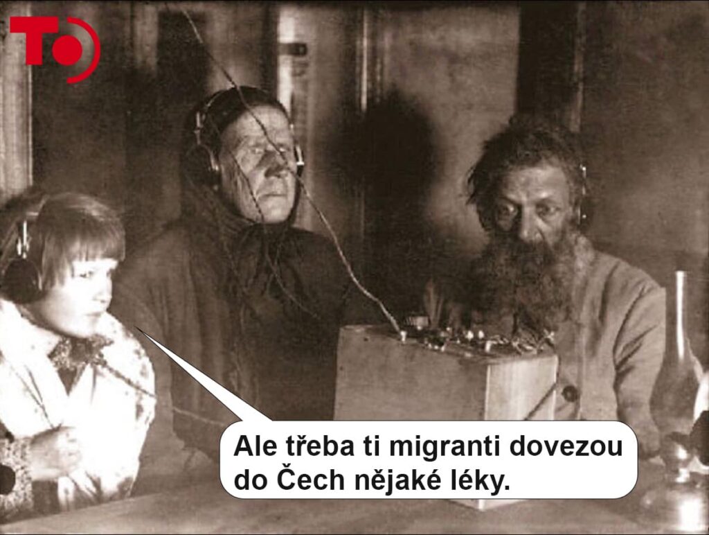 Češi poslouchají sliby prezidenta Pavla... | Deník TO