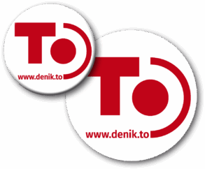 Placka a samolepka Deník TO