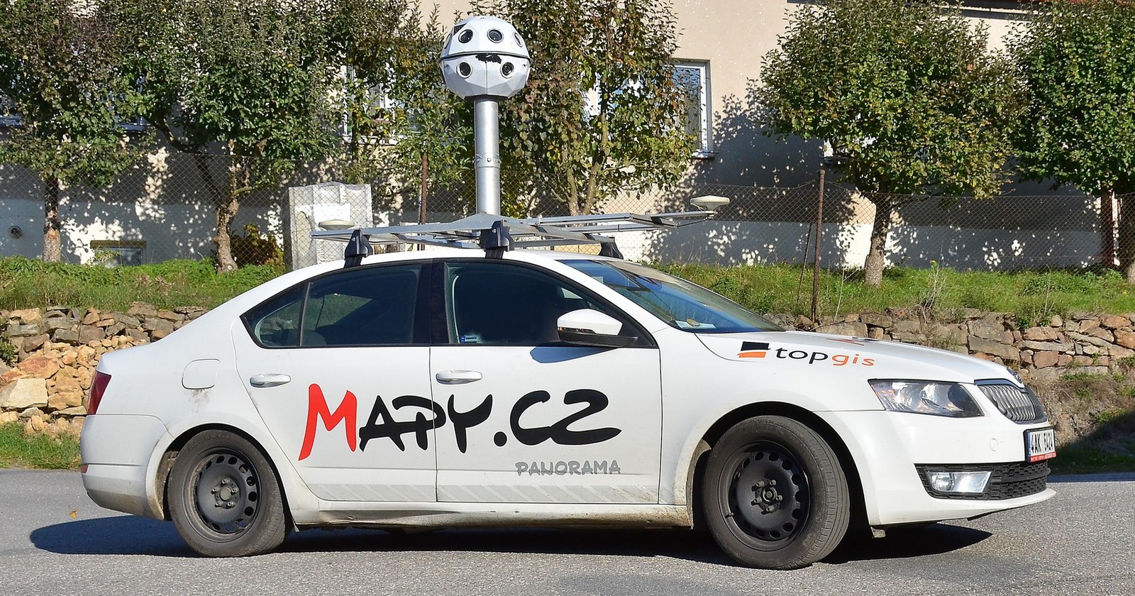 Snímkovací auto Mapy.cz, zdroj: Profimedia