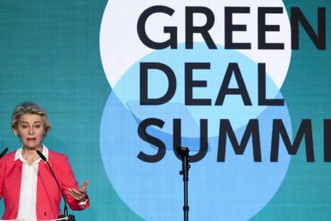 Ursula von der Leyenová na Green Deal Summitu v Praze
