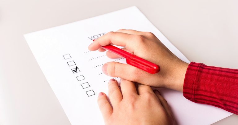 Korespondenční volby - ilustrační foto