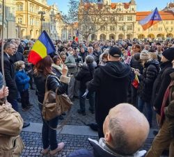 Protest proti antidemokratickému vývoji v Rumunsku