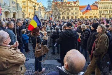 Protest proti antidemokratickému vývoji v Rumunsku