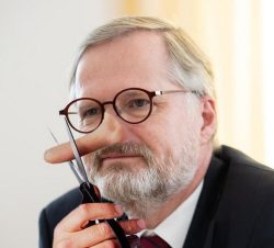 Petr Fiala na koláži Deníku TO