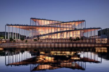 Vizualizace Vltavské filharmonie v Praze