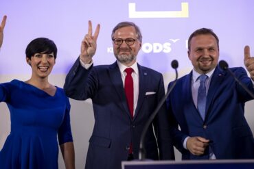 Lídři koalice SPOLU po volbách 2021