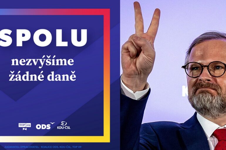 SPOLU nezvýšíme žádné daně - koláž Deníku TO