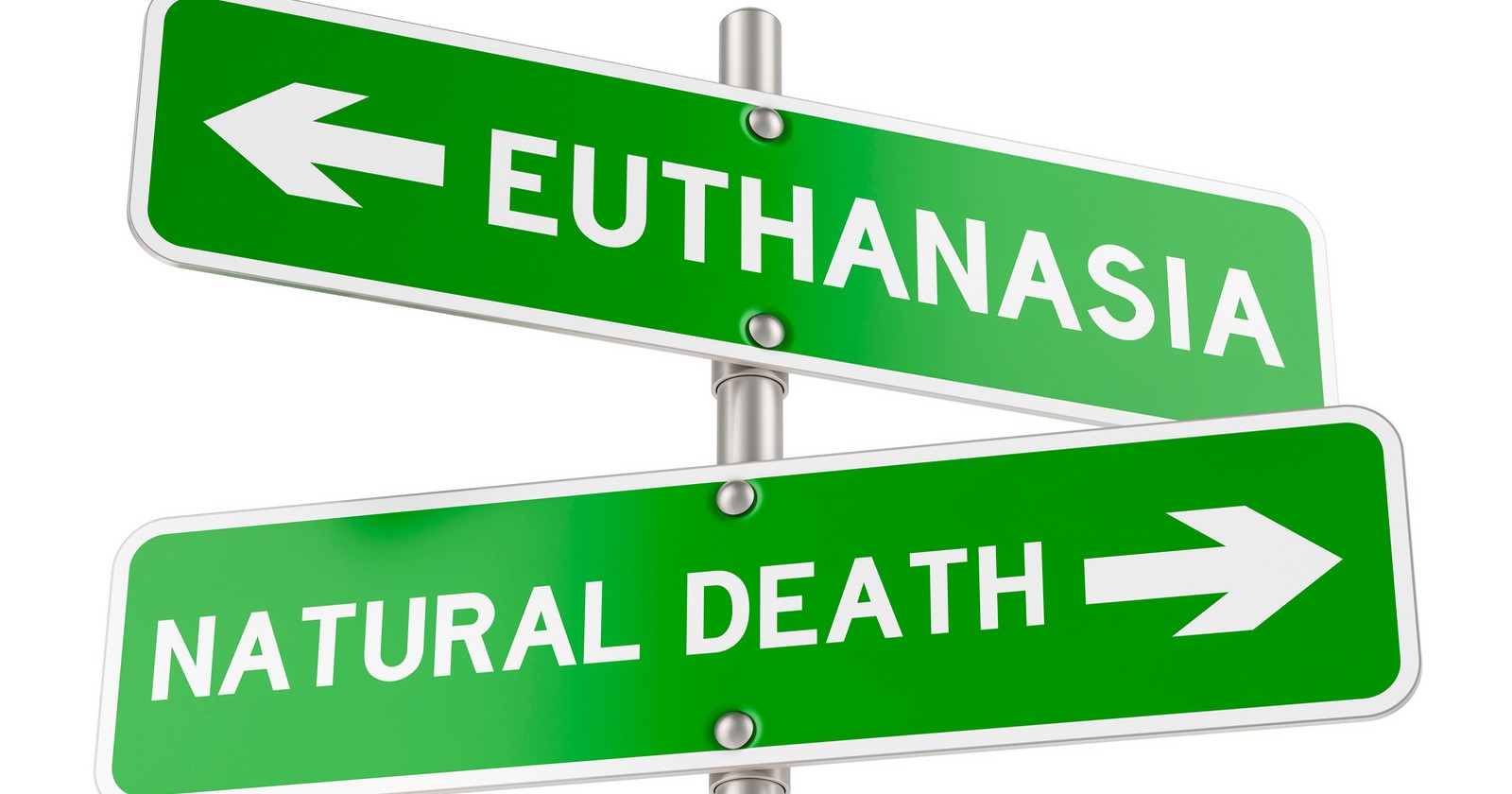 Eutanazie versus přirozená smrt - ilustrační foto
