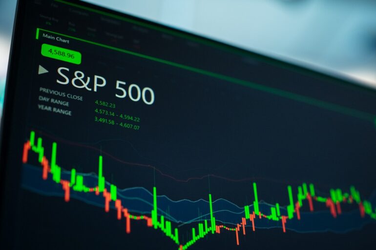 Americký akciový index S&P 500 - ilustrační foto