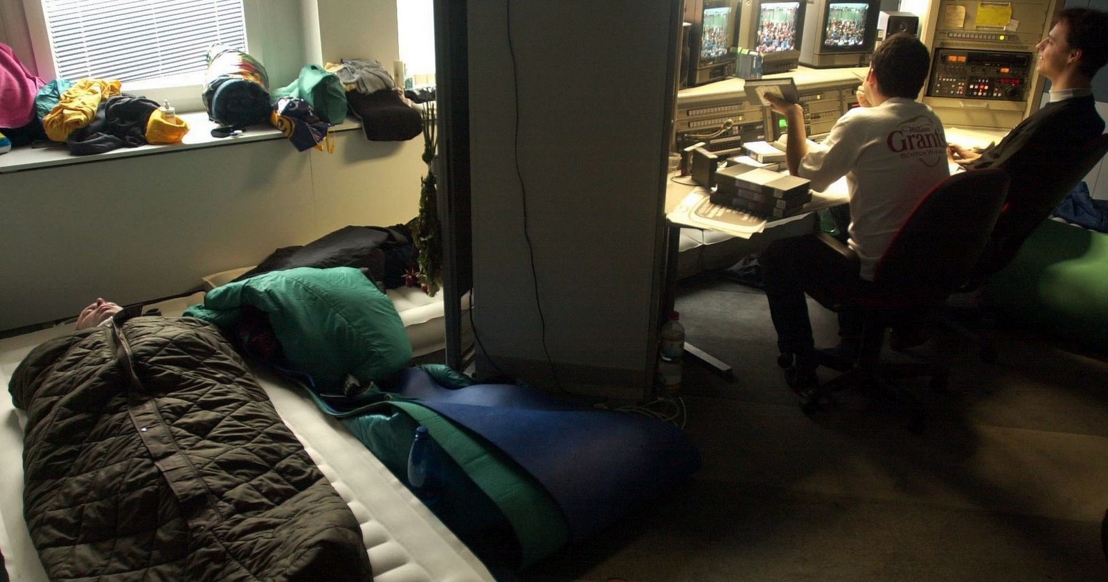 Spacáková revoluce ve zpravodajství České televizi, leden 2001