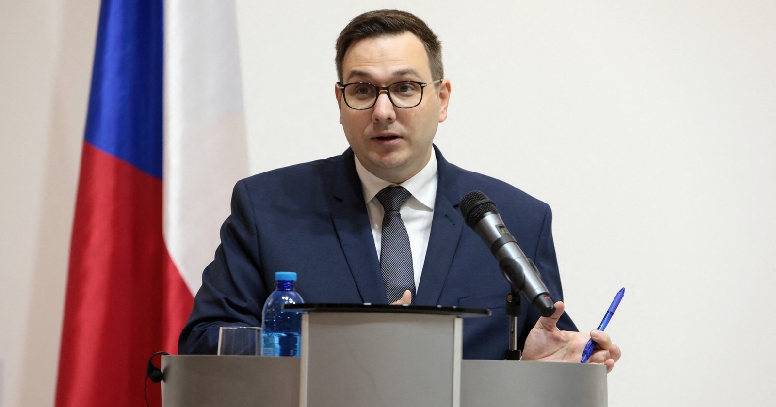 Ministr zahraničních věcí Jan Lipavský