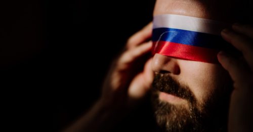 Ruská propaganda - ilustrační foto