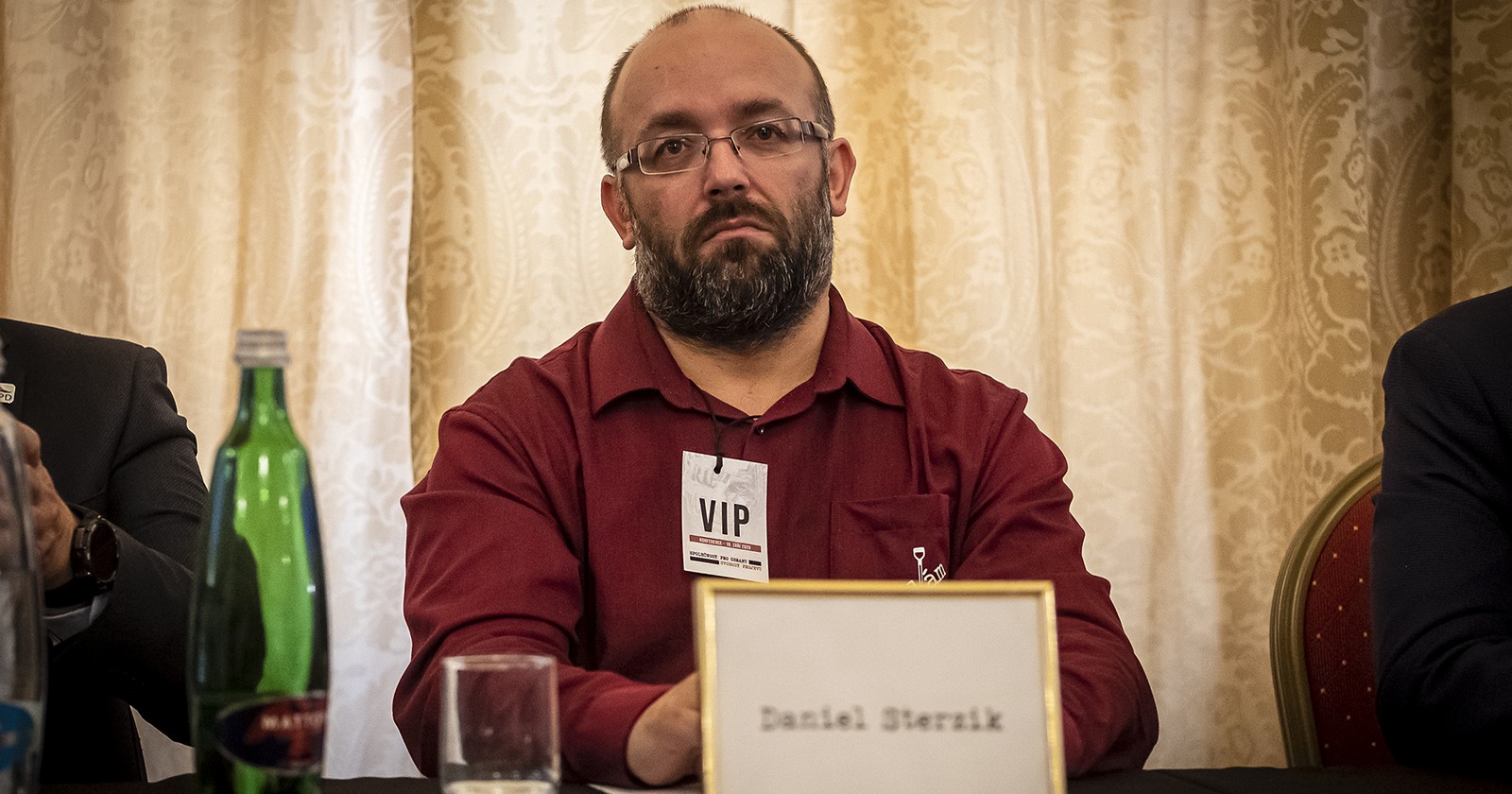 Daniel Sterzik na konferenci SOSP