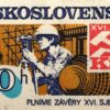 Poštovní známka z období socialismu