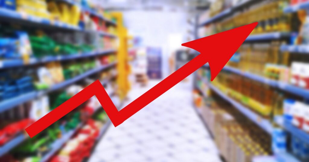 Růst cen potravin - ilustrační foto