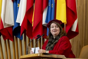 Rektorka Univerzity Karlovy Milena Králíčková