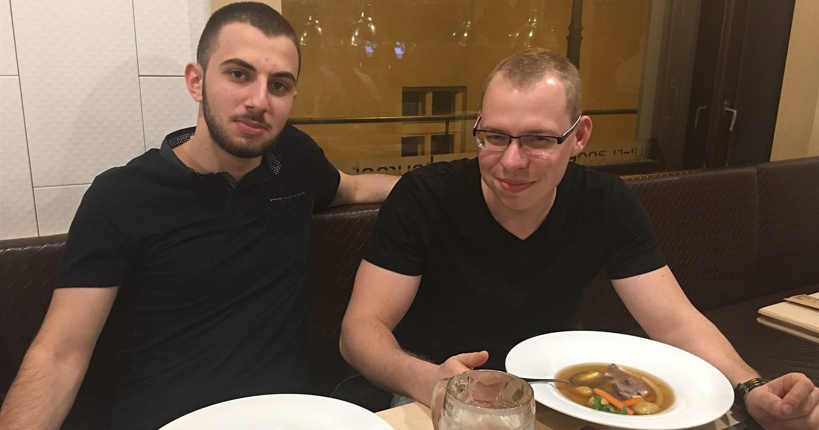 Mike Oganesjan a Petr Kocourek