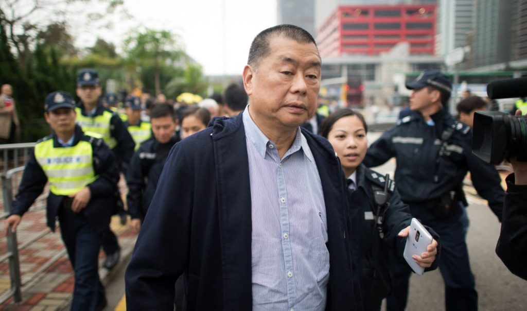 Hongkongský aktivista Jimmy Lai odsouzen na 20 let, západ žádá propuštění | Deník TO
